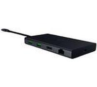 Razer USB-C Dock - 11 ports with HDMI, Gigabit Ethernet, 3.5mm audio port, USB-A