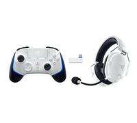 Razer Wolverine V2 Pro + BlackShark V2 Pro (PlayStation) - (HyperSpeed Wireless, pulsanti d'azione mecha-tattili, D-Pad a 8 microinterruttori, HyperTrigger) Mercury