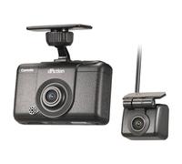 RAZO DC2000RA - Dash cam di sicurezza migliorata AI: fotocamera anteriore/posteriore a 2 canali di qualità dell'immagine ultra elevata per registrazione giorno/notte, rilevamento di movimento e