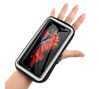 Razobws Porta Telefono Corsa, Fascia da Braccio Sportiva per Polso e Avambraccio, Regolabile Porta Cellulare Corsa per iPhone 17/16/15/14 Pro/13 Galaxy S25/S24 Ultra Fino a 6,9"