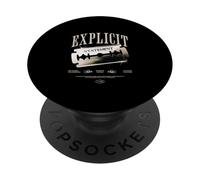 Razor Blade per abbigliamento streetwear - Bold Urban Aesthetic PopSockets PopGrip Adesivo