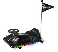 Razor Crazy Cart Shift Lightshow Go-Kart Elettrico al Litio con Ruote Illuminate, velocità Fino a 8 miglia orarie per Bambini di età Superiore ai 6 Anni