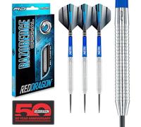 RED DRAGON Razor Edge Original 20g Freccette Tungsteno con Punta Acciacio, Voli e Freccette Aste