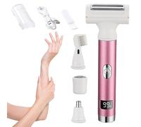 Razor elettrico femminile, trimmer ricaricabile, depilazione dei capelli in cordone, design ricaricabile e cordless, display a LED, 23x13x3,5 cm/9.06x5.12x1.38 pollici per adulti donne da donna