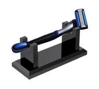 Razor Stand - Razorr - Base di memoria, Organizzatori rasoio | Orizzontale Bagno Razorrs Holder Rack Organizer per Uomini Parrucchiere Vanità Dad Travel Interruttore Bagno Doccia, Nero , vedi