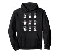 Razorbill Kawaii Emozioni Amanti degli Uccelli Carino Volti Animali Felpa con Cappuccio