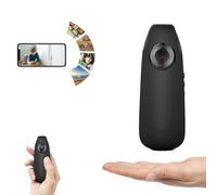 Razunoth Smart Mini HD Camera, Mini Body Camera, 1080p HD, 130° Wide-Angle Lens, Portable Bodycam, for Cycling Home Office Security, Portable Pocket Tiny Body Cams with Back Clip (1Pcs)