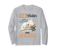 Razza canina West Highland White Terrier Westie La vita è migliore Maglia a Manica