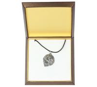 Razza Di Cani Polacca - Collana In Argento Con Un Cane, Box Art Dog DE