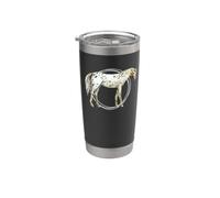 Razza di cavalli Appaloosa Bicchiere termico in acciaio inox doppia parete