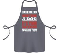 Razza Non Define a Dog Azioni Fare Cotone Grembiule 100% Biologico