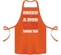 Razza Non Define a Dog Azioni Fare Cotone Grembiule 100% Biologico