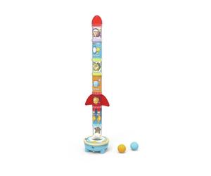 RAZZO MAGICO BALZO gioco a batterie HAPE rocket ball air stacker E0387 età 24 me