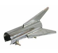Razzo Silenziatore Taglio Per Reale Enfield Pallottola BSA Triumph Ariel Aes