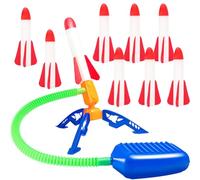 Razzo Spaziale Giocattolo, Air Rocket,Rocket Toy, Giocattoli per Razzi Spaziali, Lanciarazzi Giochi da Esterno e da Giardino per l'estate all'aperto Razzo Giocattoli, Giocattoli Bambino 3-12 Anni