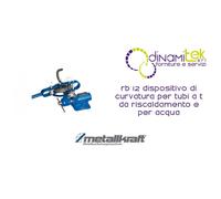 RB 12 DISPOSITIVO DI CURVATURA PER TUBI A T DA RISCALDAMENTO E PER ACQUA METALLK