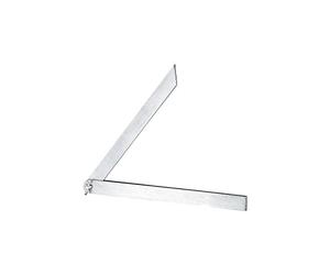 RB strumenti di misurazione angolo Stell in acciaio falegname da 3 pezzi con ali dado, lunghezza 300 mm, 1 pezzi, 117030