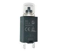 RB2 - Interruttore di circuito monopolare, protezione da sovraccarico, 2,5 A, 2 pin