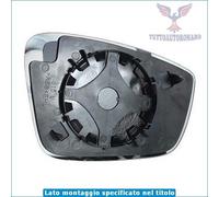 RBBV Vetro Specchio Sx Sinistro Skoda Fabia 2015/01> Rapide Spaceback 2017/02>