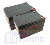 RBC6-CSB Kit 2 Batterie CSB 12V 12Ah per APC Smart-UPS SMT1000IC SMC1500IC