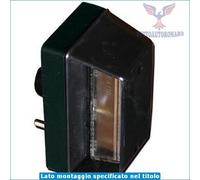 RBELA DERB Fanale Targa Dx Destro Citroen Jumper 1994 / 01 > 2001 12 Fiat Ducat