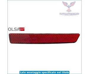 RBERW DERB Catarifrangente Catadiottro Sx Sinistro Fiat Doblo' 2010 / 01 > 2015