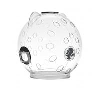 RBFGYIOP Casco Protettivo Traspirante Trasparente Per Animali, Design Antimorso e Antileccata Con Orecchie Da Gatto, Ideale Per Recupero e Sicurezza