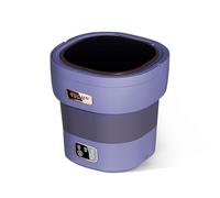 RBFGYIOP Mini lavatrice pieghevole portatile 12L - Ultra silenziosa (45dB) - Facile da usare - Risparmio energetico - Cestello centrifuga - Ideale per biancheria intima, abbigliamento bambino, piccoli