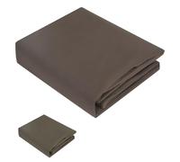 RBFGYIOP Telo Copribici Impermeabile 420D Resistente Ai Raggi UV, Oxford Resistente Alle Intemperie, Adatto Per 1-2 Biciclette, Ideale Per Esterni, Posti Auto Coperti, Garage, Marrone L94×P180×A157 cm