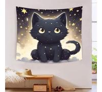 RBGKZVYUM Cat Stampa 3D Arazzo Da Parete Poster Ornamento Arte Murale Tapestry Tessuto Parete Appeso Decorazione Per La Decorazione Della Casa 100cmx150cm