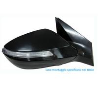 RBKV3 Derb Specchio Retrovisore Sx Sinistro Vetro Asf. Calotta Nera Hyundai I40