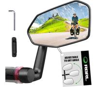 RBRL Specchio retrovisore per bicicletta, non facile da bloccare, infrangibile e duraturo, regolabile a 360° per e-bike(destra)