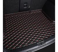 RBSKJ Auto Pelle Tappetino Bagagliaio per Jeep Compass 2017 2018 2019 2020 2021 2022 2023 Vasca Baule Tappeto Protezione Interni Accessori, B-Black Red