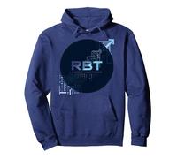 RBT Fare Progressi Possibili Innovazione Tecnica Motivazionale Felpa con Cappuccio, Unisex per Adulti, Navy, L