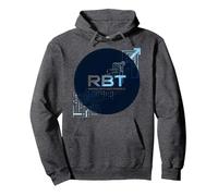 RBT Fare Progressi Possibili Innovazione Tecnica Motivazionale Felpa con Cappuccio, Unisex per Adulti, Grigio Scuro, XL
