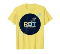 RBT Fare Progressi Possibili Innovazione Tecnica Motivazionale Maglietta, Uomo, Limone, L