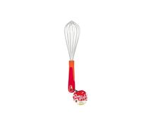 RBV Birkmann 422377, Colour Kitchen - Frusta da cucina in acciaio INOX 18/8, colore: Rosso