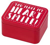 RBV Birkmann 438262, Colour Kitchen - Scatola regalo, latta stagnata, colore: Rosso