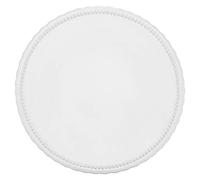 RBV Birkmann 443648 - Piatto per torta vintage, diametro di 25 cm, in ceramica, colore: bianco