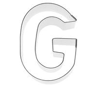 RBV Birkmann Ausstecher Buchstabe G, 6 cm, Ausstechform Buchstabe, Förmchen Edelstahl