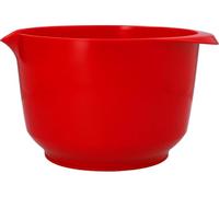 RBV Birkmann, Colour Bowls, ciotola per miscelazione e servizio, rosso ciliegia, 14,5 × 18 × 11 cm, 1 l, PET riciclabile, Colour Kitchen, resistente ai graffi, lavabile in lavastoviglie e adatta al