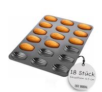 RBV Birkmann Easy Baking, 18 pezzi, con rivestimento antiaderente di marca e ricette all'interno