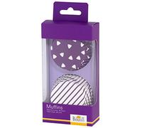 RBV Birkmann Muffin-Förmchen, Colour Kitchen, Lila Pirottini di Carta