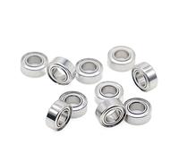 RBYRLDSTY Cuscinetto a Gola Profonda Micro bimetallico con Guarnizione 10 Pezzi MR85ZZ 5X8X2,5mm for Stampante 3D