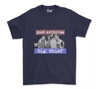 RBYSV Big Thief Band T-Shirt Time is A Big Thief Indie Folk Capacity Masterpiece Tee Blue M