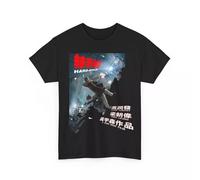 RBYSV Hard Boiled HK Movie Chow Yun Fat John Woo Unisex Heavy Cotton Tee Black L