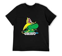 RBYSV Mens T-Shirt GRISU 'Veiss Firefighter Fireman Vintage Carousel firedamp Colour24 L