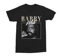 RBYSV SftrDFsiu Barry White t-Shirt Black XXL
