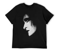 RBYSV Siouxsie Sioux T-Shirt Men's Siouxsie And The Banshees The Creatures Mantaray Black Colour5 XL