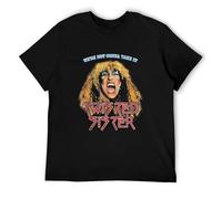 RBYSV Twisted Sister We're Not Gonna Take It Men's T Shirt Dee Snider Stay Hungry Black XXL Colour2 L